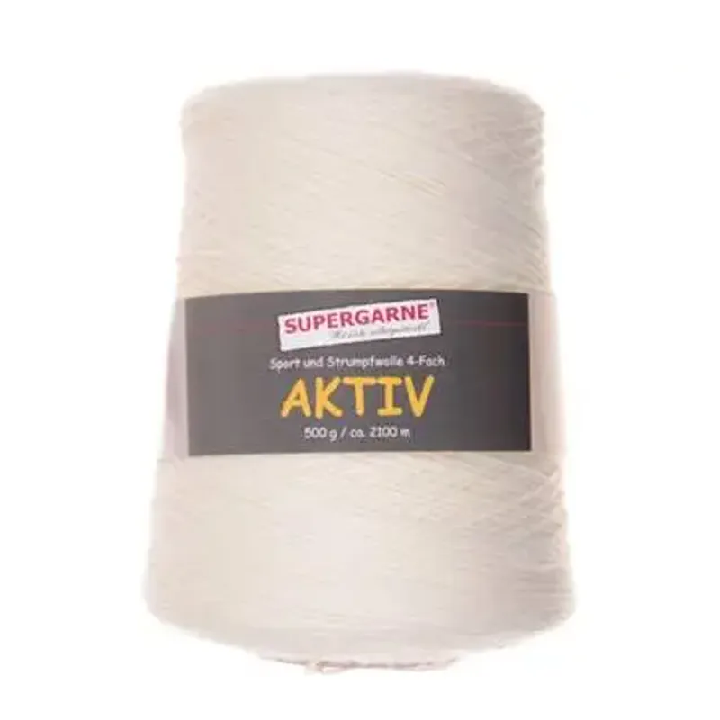 Supergarne Aktiv 4-ply UNI sokkegarn - 500 gram
