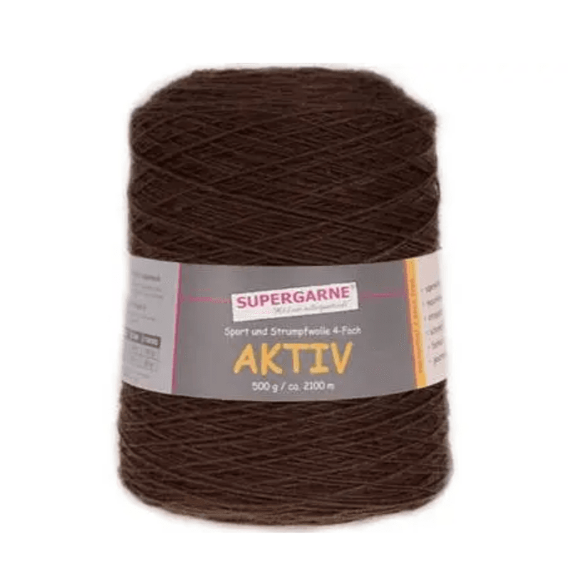 Aktiv 4-ply sokkegarn - 500 grams spoler