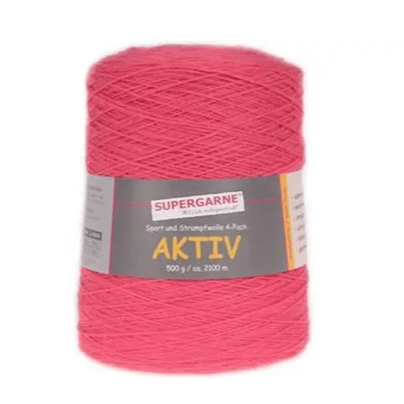 Aktiv 4-ply sokkegarn - 500 grams spoler